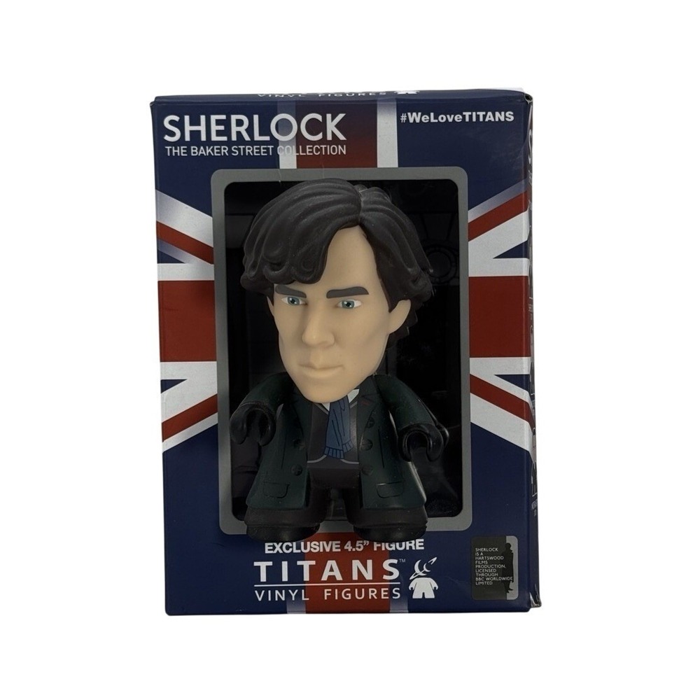 Titans Sherlock The Baker Street Collection 4.5" Figure Nerd‎ Block Exclusive